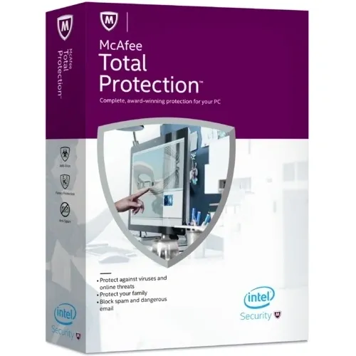 McAfee Total Protection - 1 Year / 1 PC